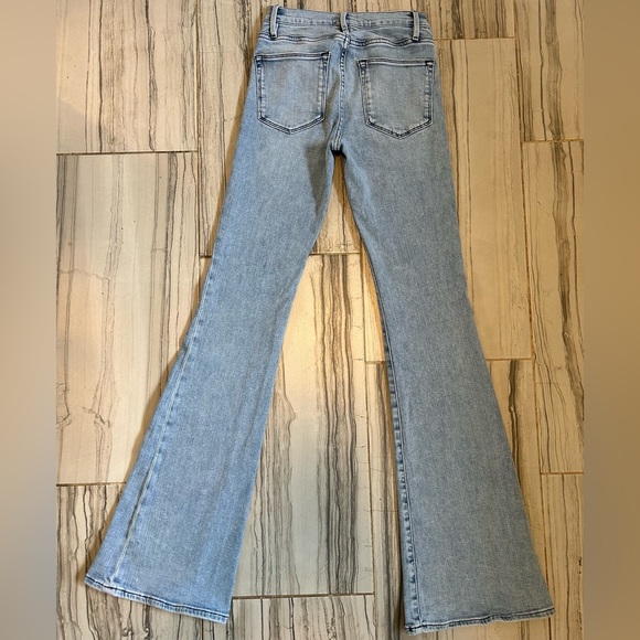 Frame Le High Flare High Rise Stretch Flare Jeans - Picture 4 of 16